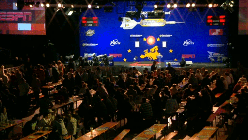 Scena dart European Championship 2012